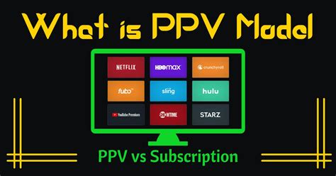 ppv content meaning|What is PPV Model: PPV vs Subscription